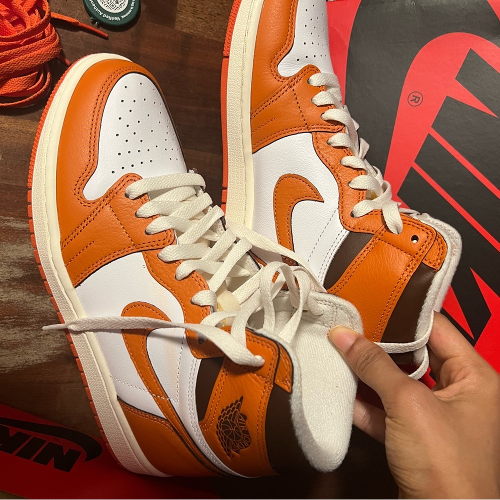 Retro Jordan 1 starfish size 8.5 women’s